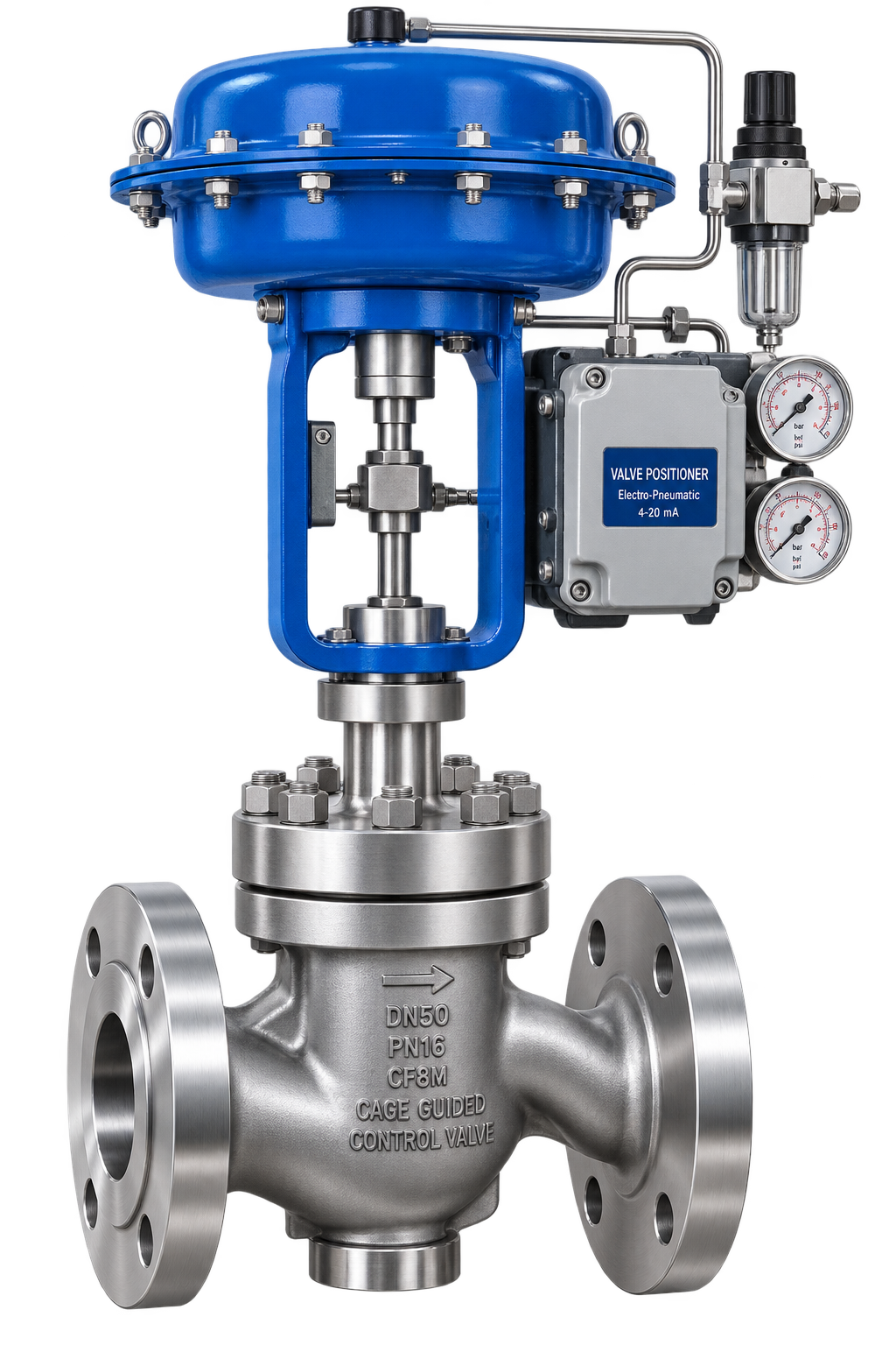 Cage-Guided Control Valve